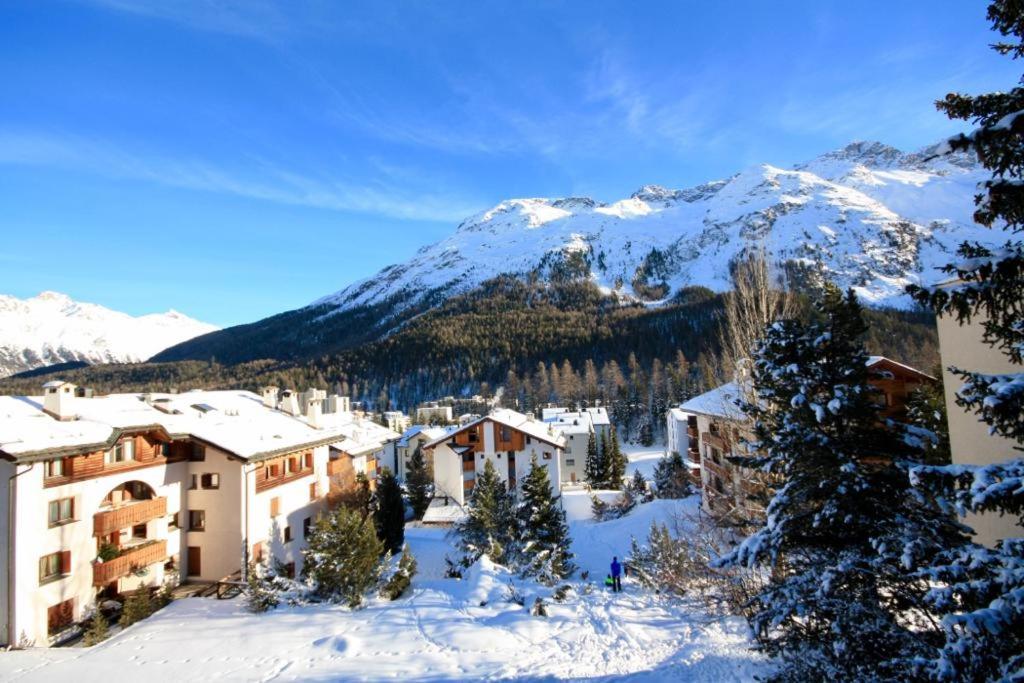 Bilocale Nuovo St. Moritz Chesa Arlas 外观 照片