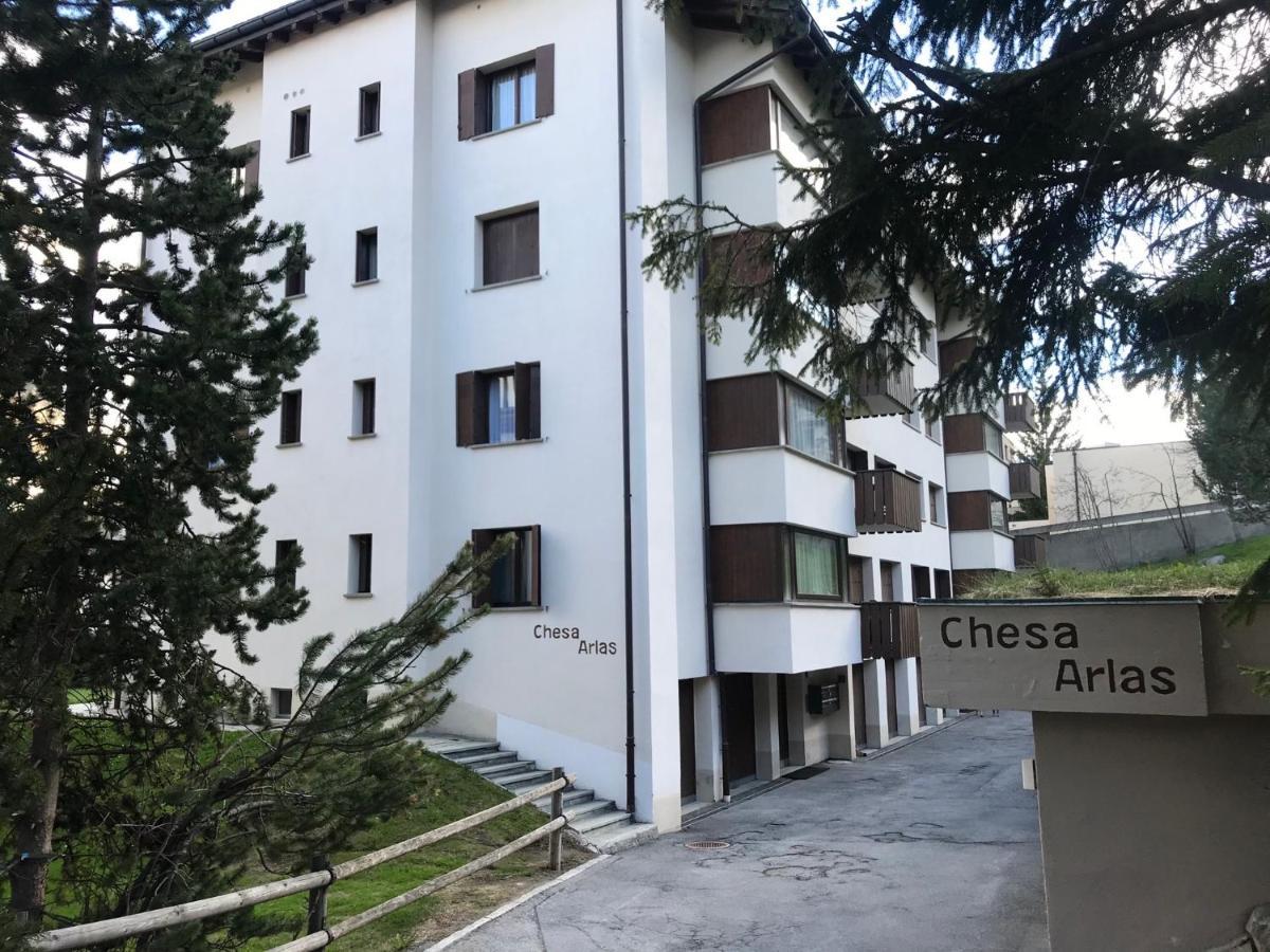 Bilocale Nuovo St. Moritz Chesa Arlas 外观 照片
