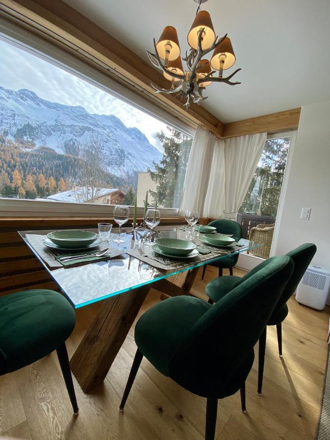 Bilocale Nuovo St. Moritz Chesa Arlas 外观 照片