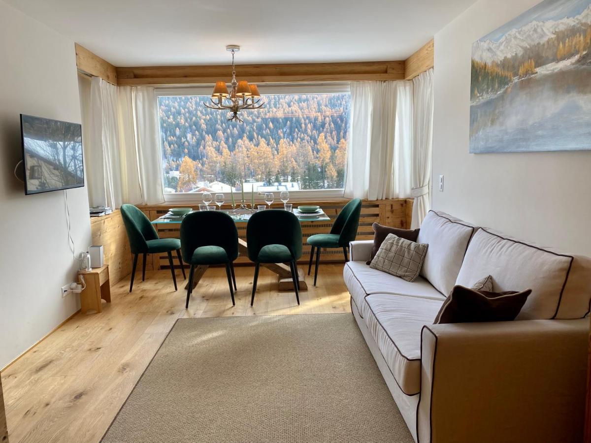 Bilocale Nuovo St. Moritz Chesa Arlas 外观 照片