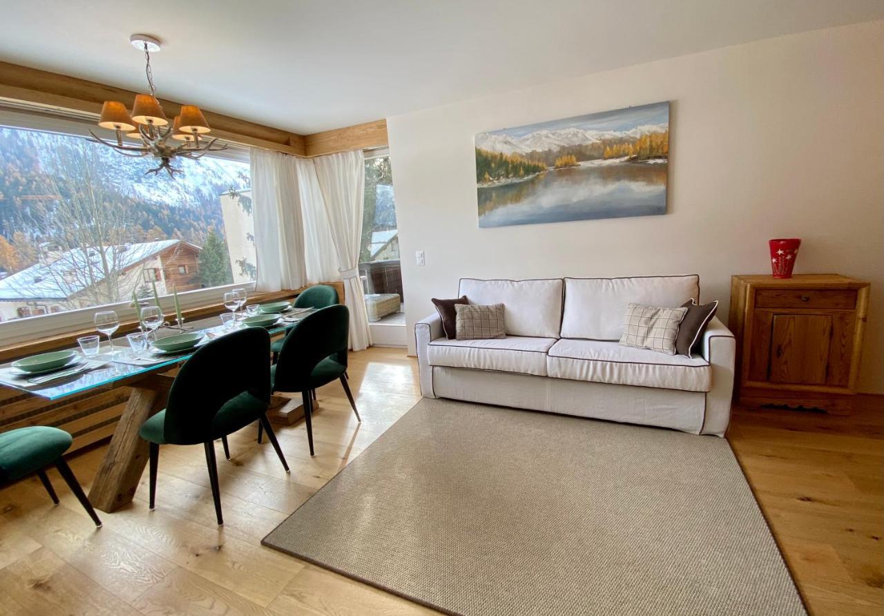 Bilocale Nuovo St. Moritz Chesa Arlas 外观 照片